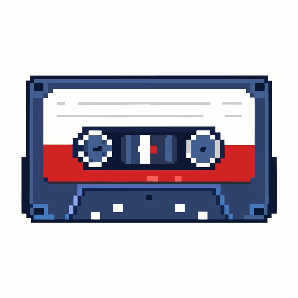 Cassette Pixel Art