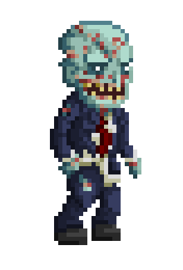 Zombie Pixel Art